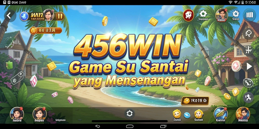 Tampilan gameplay menarik dari 456WIN yang menampilkan suasana santai.