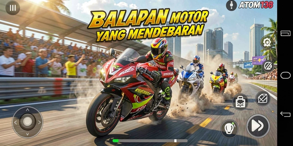 Gameplay seru dan menegangkan di ATOM138.