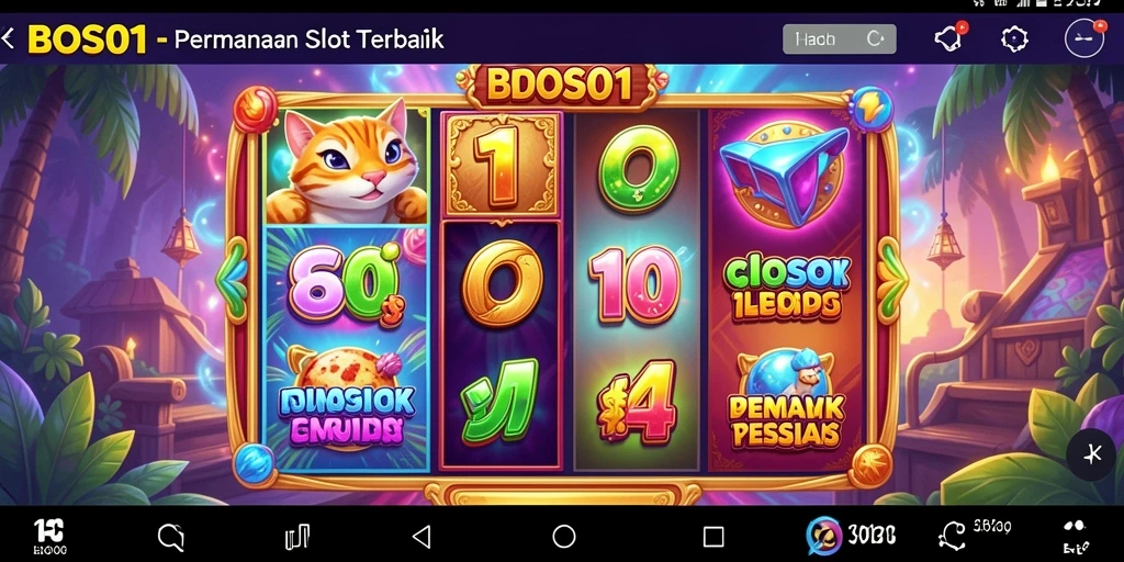 Tampilan gameplay seru dan menarik dari BOS01 Slot.