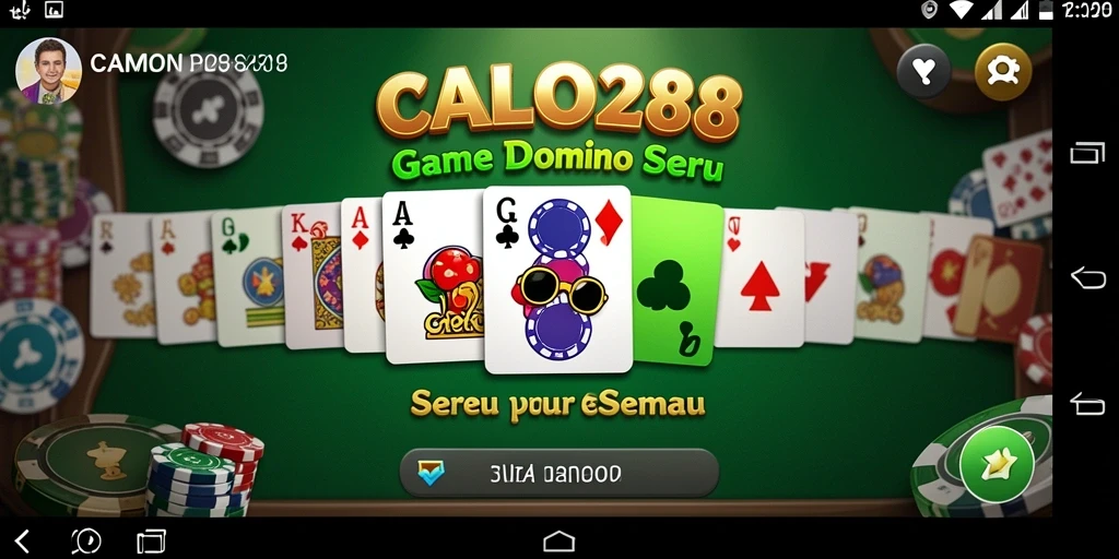 Gameplay seru domino di CALO288 dengan grafis menarik.