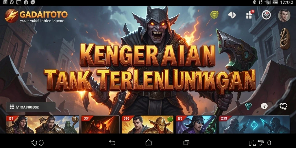 Screenshot menampilkan gameplay menegangkan dalam GADAITOTO.