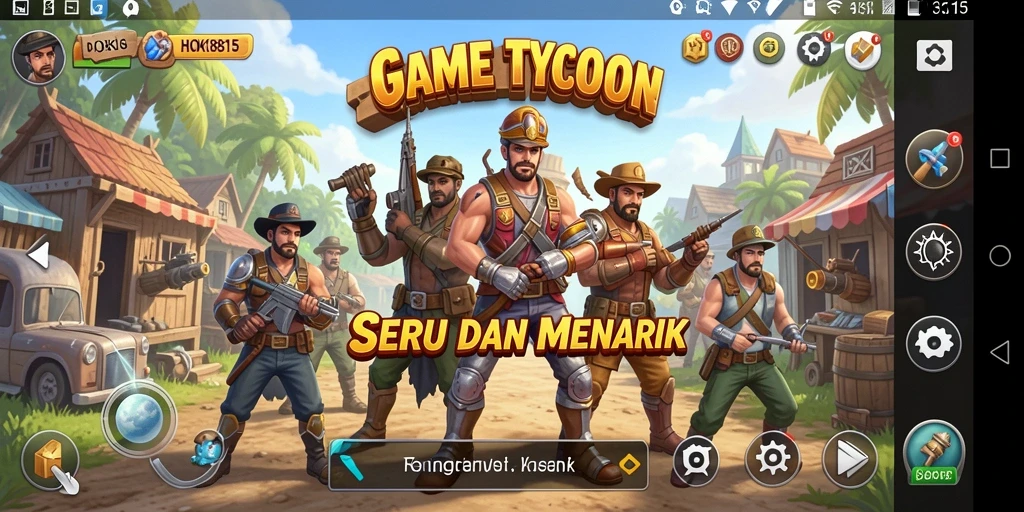 Tampilan gameplay HOKI8815 yang seru dan interaktif.