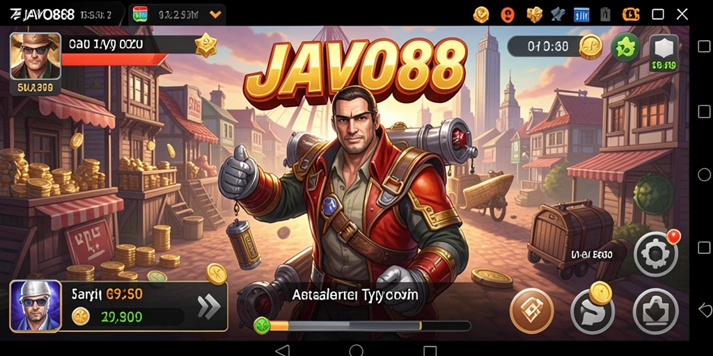 Tampilan gameplay <strong>JAVO88</strong> yang menarik dan interaktif.