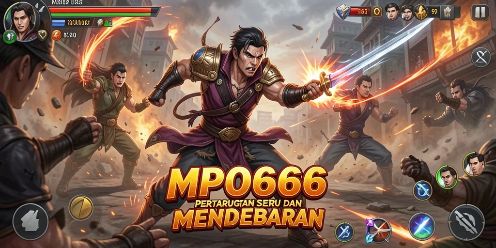 Tampilan mendebarkan dari pertarungan seru dalam MPO666.