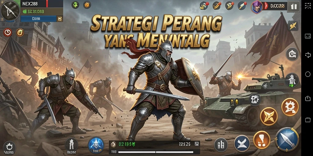 Gameplay seru di dunia strategi NEX288.