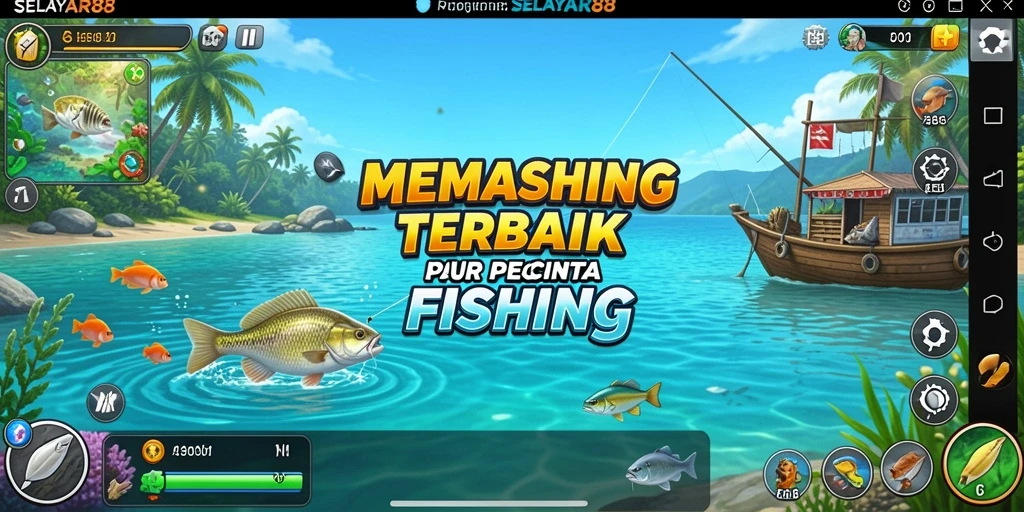 Tangkapan ikan yang memukau dalam gameplay selayar88.