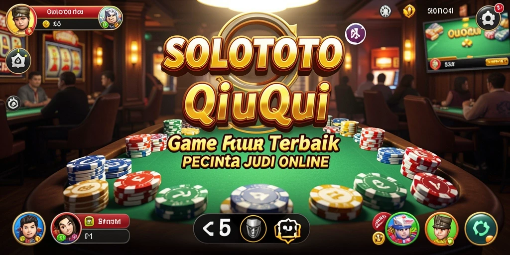 Tampilan gameplay seru di SOLOTOTO dengan kartu QiuQiu.