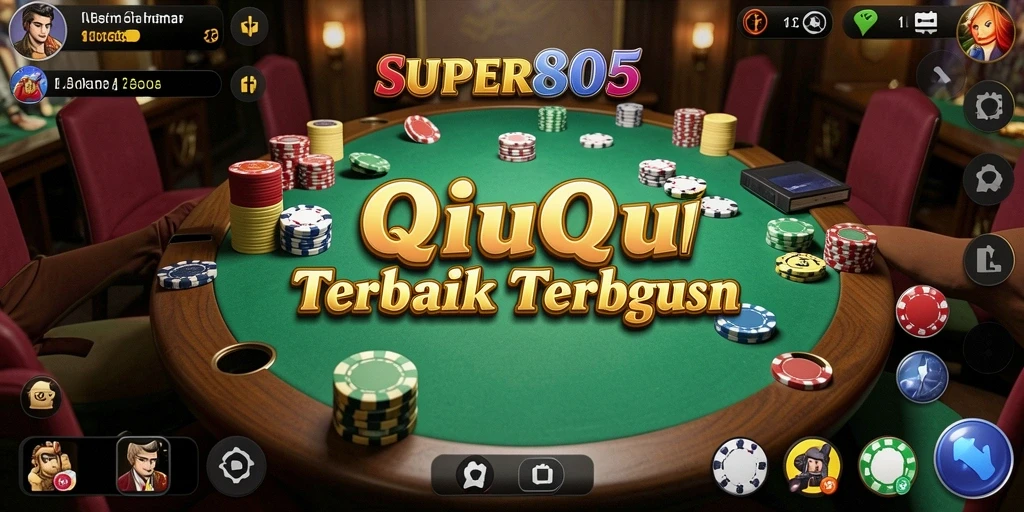 Gameplay menarik QiuQiu dalam SUPER805 dengan kartu cantik.