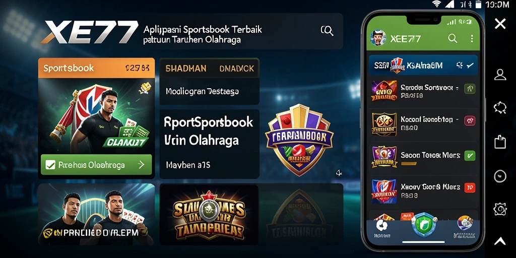 Tampilan gameplay Sportsbook XE77 yang menarik dan interaktif.